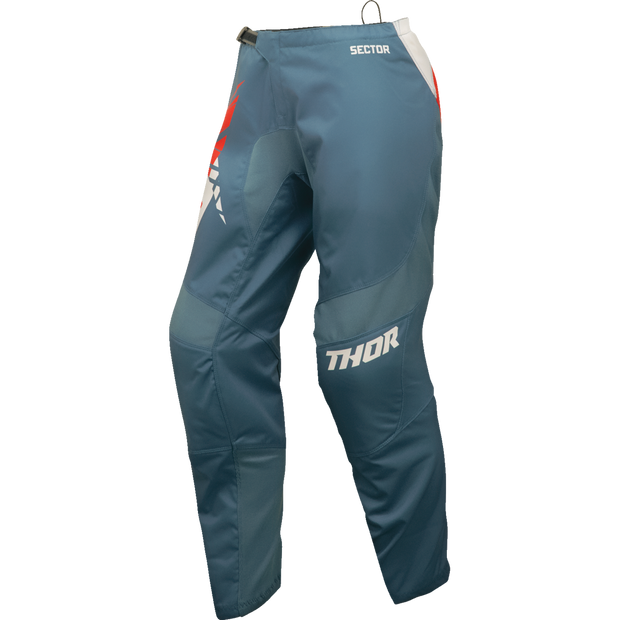 THOR Women's Sector Split Pants - Blue Steel/Vintage White - US 3/4 2902-0342