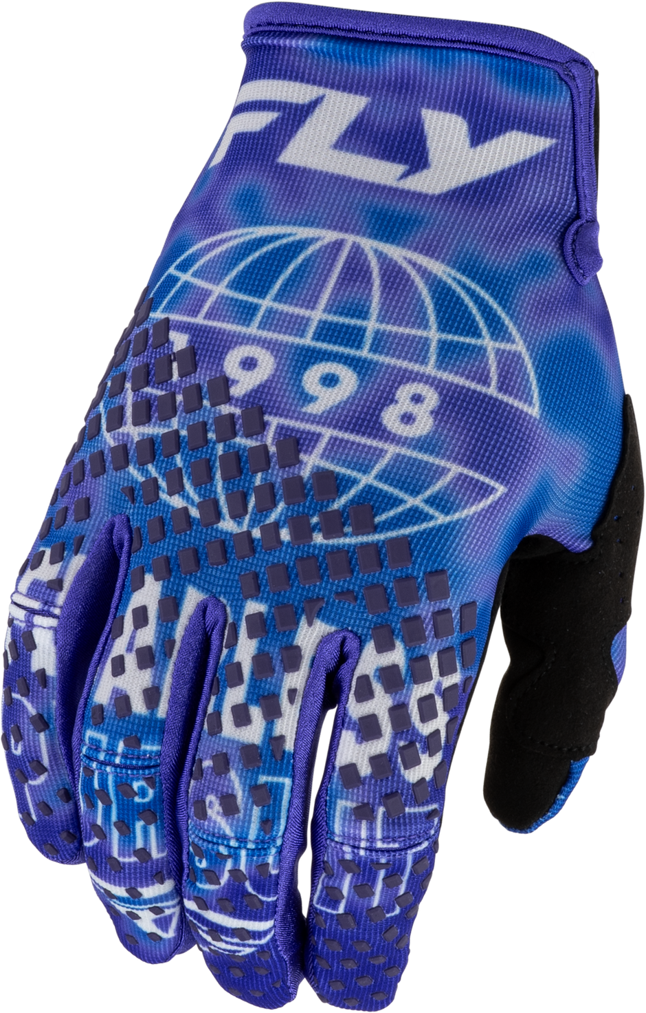 Youth Kinetic Blur Gloves Blue/Navy Yl