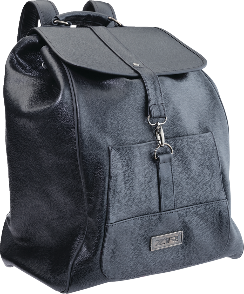 Black Z1R Z1R backpack from the luggage group, featuring multiple compartments and padded shoulder straps for comfort.