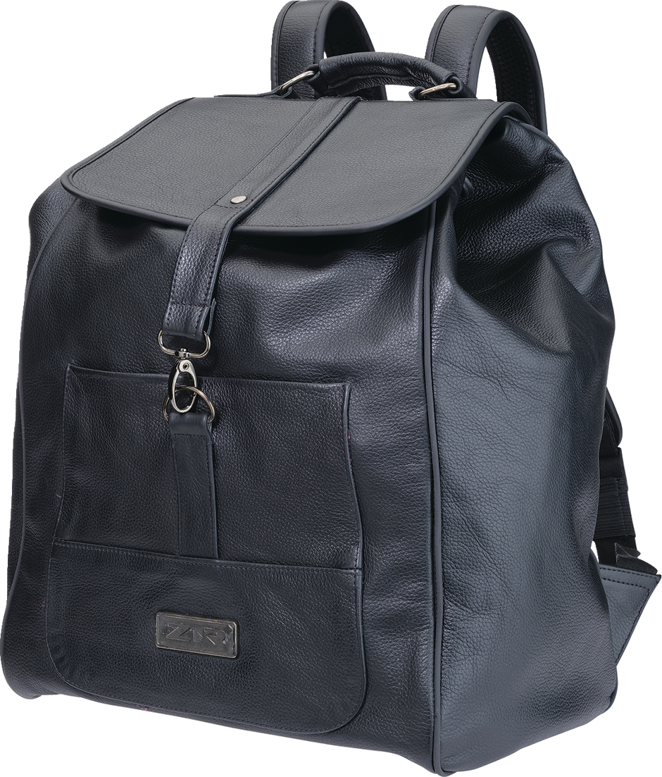 Black Z1R Z1R Backpack from the luggage group, featuring multiple compartments and padded straps for comfortable carrying.