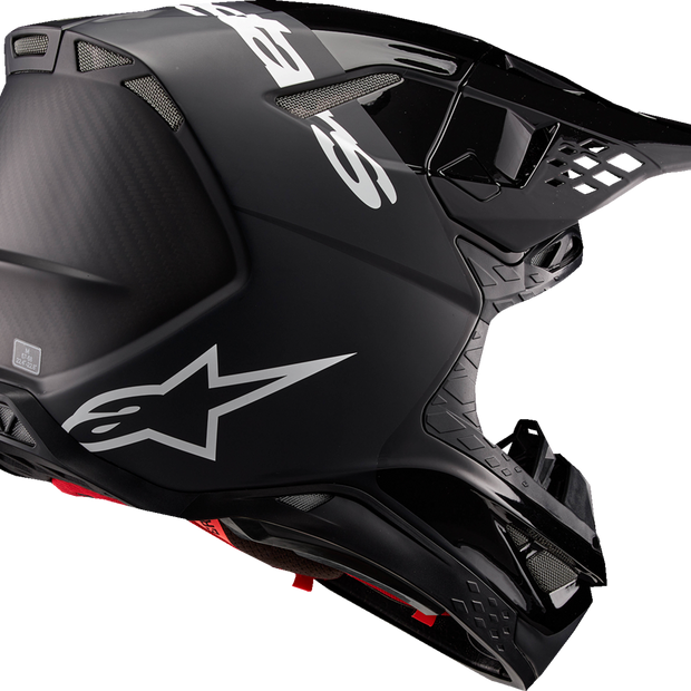 ALPINESTARS Supertech M10 Helmet - Flood - MIPS® - Black/Dark Gray - Small 8301023-1310-S