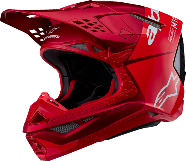 ALPINESTARS Supertech M10 Helmet - Flood - MIPS® - Red Fluo/Red - XL 8301023-3003-XL