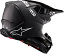 ALPINESTARS Supertech M10 Helmet - Flood - MIPS® - Black/Dark Gray - Large 8301023-1310-L