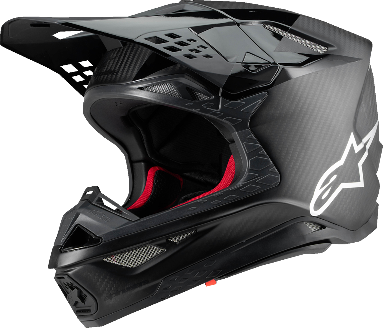 ALPINESTARS Supertech M10 Helmet - Fame - MIPS® - Black Carbon - XL 8300423-1902-XL