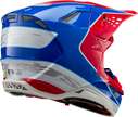 ALPINESTARS Supertech M10 Helmet - Aeon - MIPS® - Gloss Bright Red/Blue - Small 8301923-3017-S