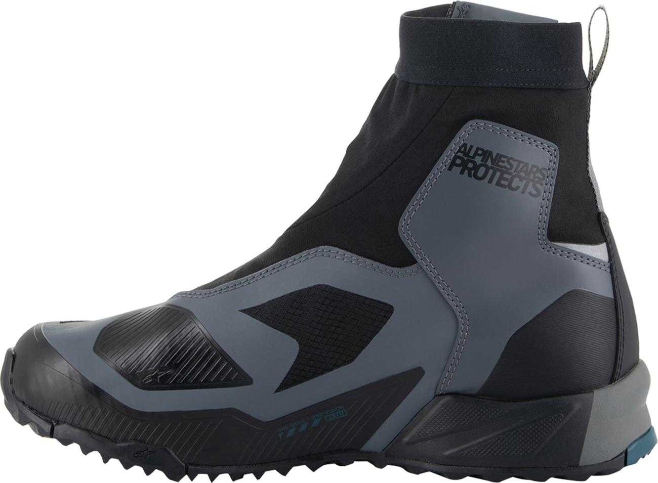 ALPINESTARS CR-8 Gore-Tex® Shoes - Black/Grey/Blue - US 8 / EU 40.5 233822412858