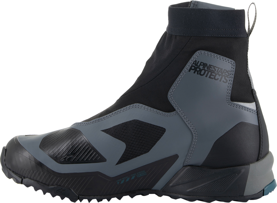 ALPINESTARS CR-8 Gore-Tex® Shoes - Black/Grey/Blue - US 8 / EU 40.5 233822412858