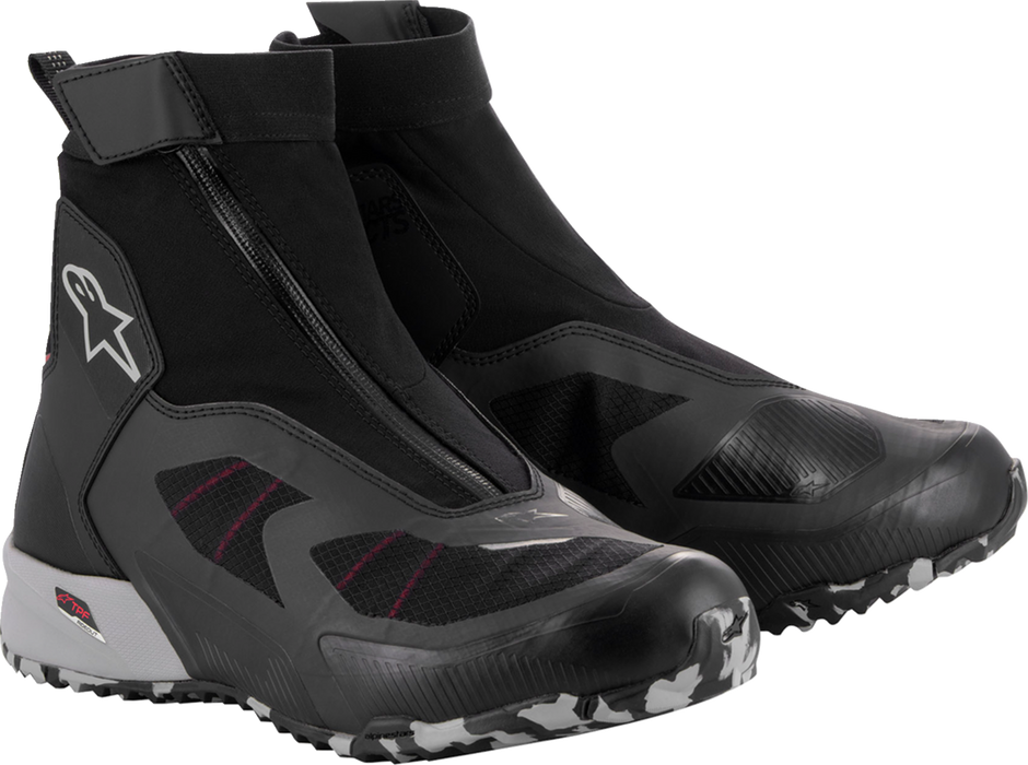 ALPINESTARS CR-8 Gore-Tex® Shoes - Black/Grey/Red - US 8 / EU 40.5 233822412228