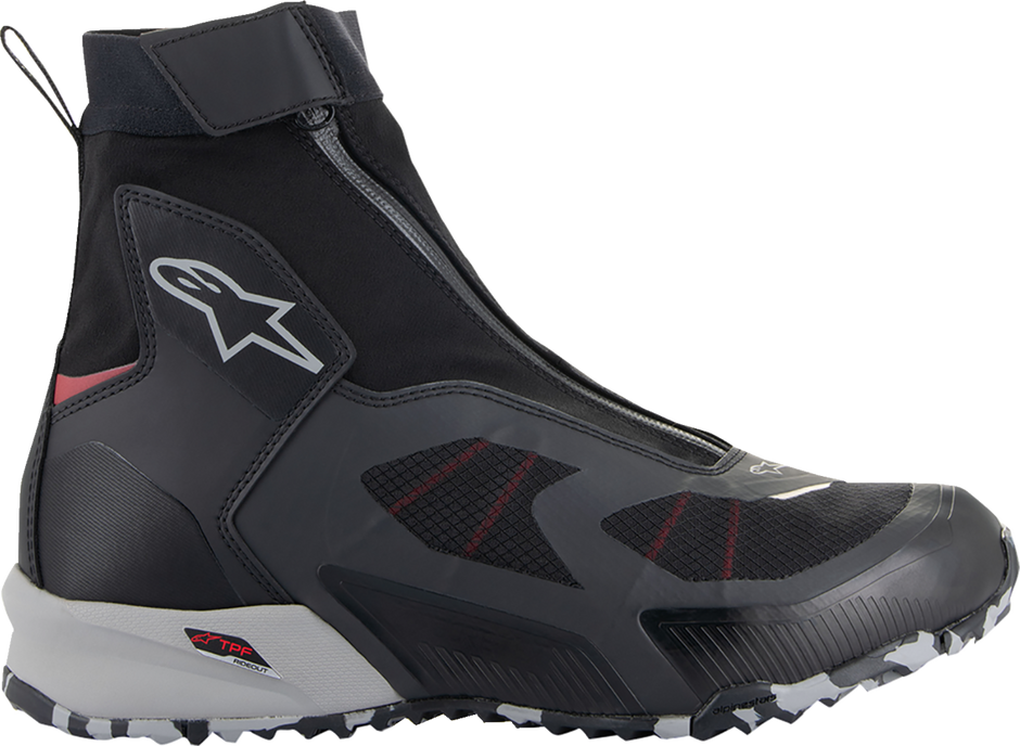 ALPINESTARS CR-8 Gore-Tex® Shoes - Black/Grey/Red - US 8 / EU 40.5 233822412228