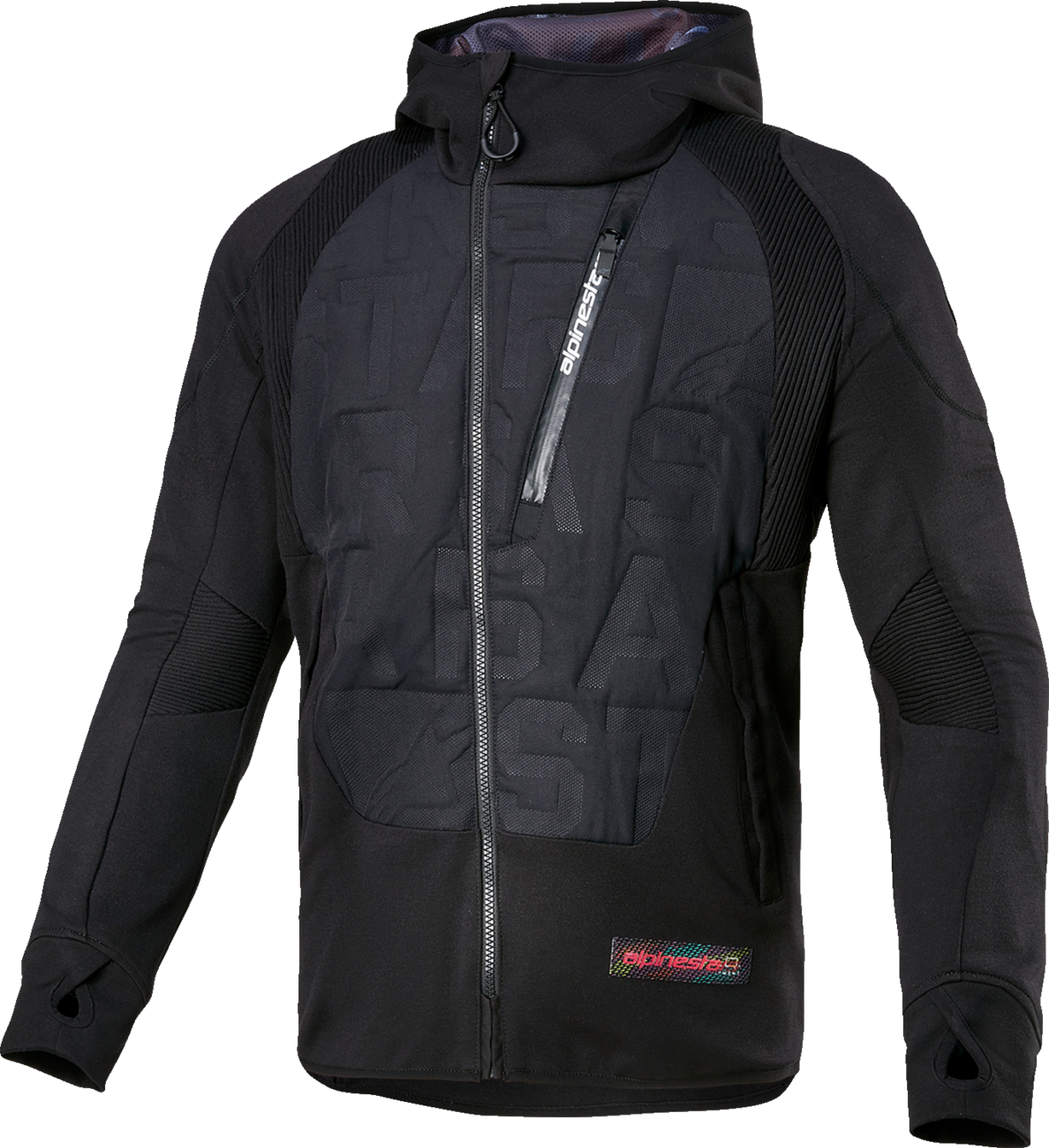 ALPINESTARS MSE Hybrid Hooded Jacket - Black - Large 4201824-10-L