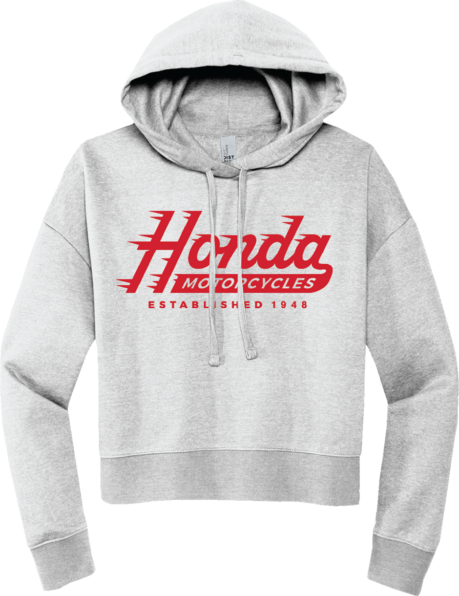 HONDA APPAREL Women's Honda Hoodie - Light Heather Gray - Small NP23S-L2295-S
