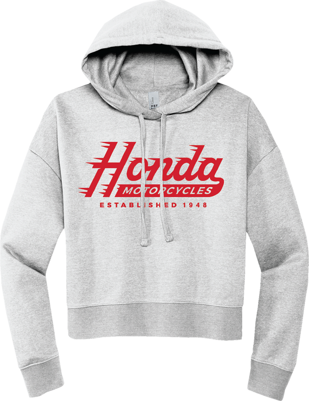 HONDA APPAREL Women's Honda Hoodie - Light Heather Gray - Small NP23S-L2295-S