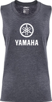 FACTORY EFFEX Women's Yamaha Idol Muscle Tank Top - Heather Navy - Medium 27-87252