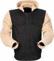 Z1R Baden jacket in black, size XL, street apparel style, featuring a sleek design and durable fabric for urban wear.
