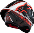 ALPINESTARS Supertech R10 Helmet - Team - Black/Carbon Red/Gloss White - 2XL 8200224-1352-XXL