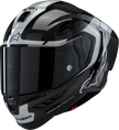 ALPINESTARS Supertech R10 Helmet - Element - Carbon/Silver/Black - Large 8200324-1368-L