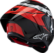 ALPINESTARS Supertech R10 Helmet - Element - Carbon/Red/White - 2XL 8200324-1363-XXL