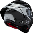 ALPINESTARS Supertech R10 Helmet - Element - Carbon/Silver/Black - Large 8200324-1368-L