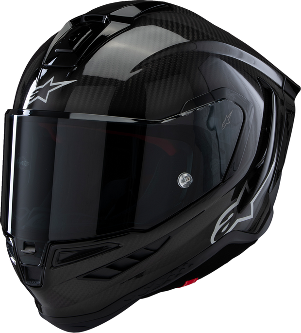 ALPINESTARS Supertech R10 Helmet - Solid - Carbon Black - Medium 8200124-1902-M