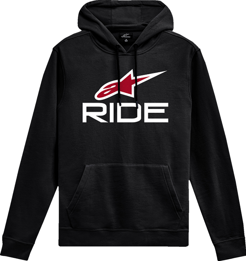 ALPINESTARS Ride 4.0 Pullover Hoodie - Black/Red/White - XL 1214-51820-1232-XL
