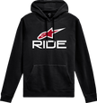 ALPINESTARS Ride 4.0 Pullover Hoodie - Black/Red/White - XL 1214-51820-1232-XL