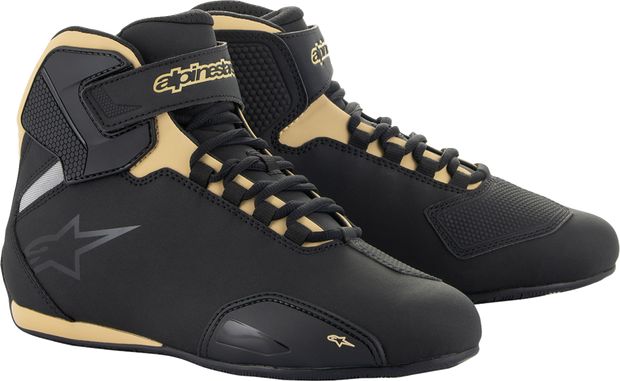 ALPINESTARS Stella Sektor Shoes - Black/Champagne - US 5 / EU 36 2515719-1090-5