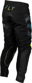 Kinetic Volt Pants Black/Grey/Teal/Yellow Sz 36