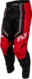 Kinetic Dbk Pants Black/Red/White Sz 40