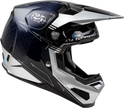 Youth Formula S Carbon Legacy Helmet Blue Carbon/Silver Yl