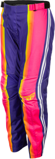 Youth F 16 Raze Pants Purple/Pink/Yellow Sz 18
