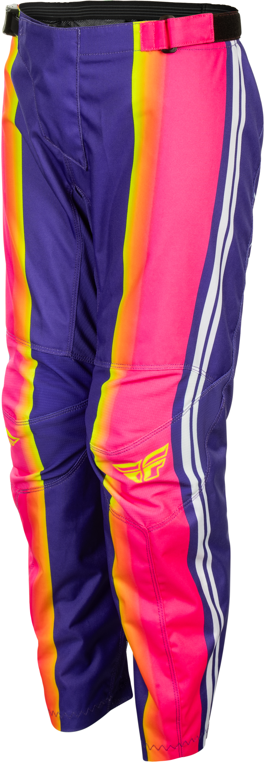 Youth F 16 Raze Pants Purple/Pink/Yellow Sz 24