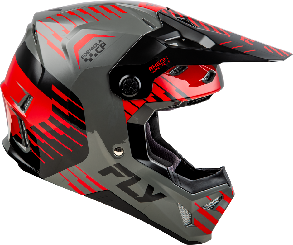Formula Cp Slice Helmet Grey/Red/Black 2x