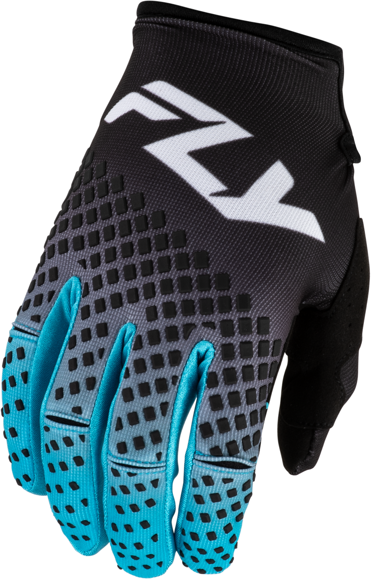 Kinetic Fade Gloves Black/Blue/White 2x