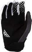 Kinetic Fade Gloves Black/White/Hi Vis 3x
