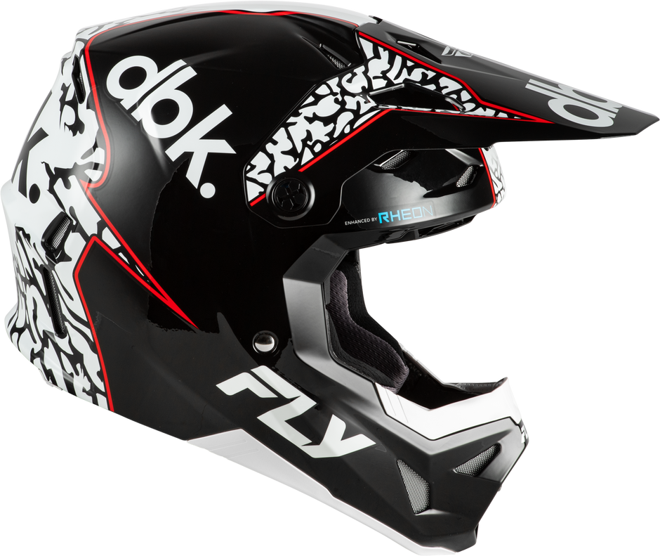 Youth Formula Cp Dbk Helmet Black/White/Red Yl