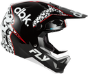 Youth Formula Cp Dbk Helmet Black/White/Red Yl