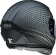 Z1R Jackal Waveform gray full face street helmet for adults, size XS, with sleek design and aerodynamic shape.