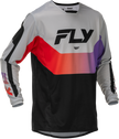 Kinetic Jersey Grey/Red/Purple/Black 2x