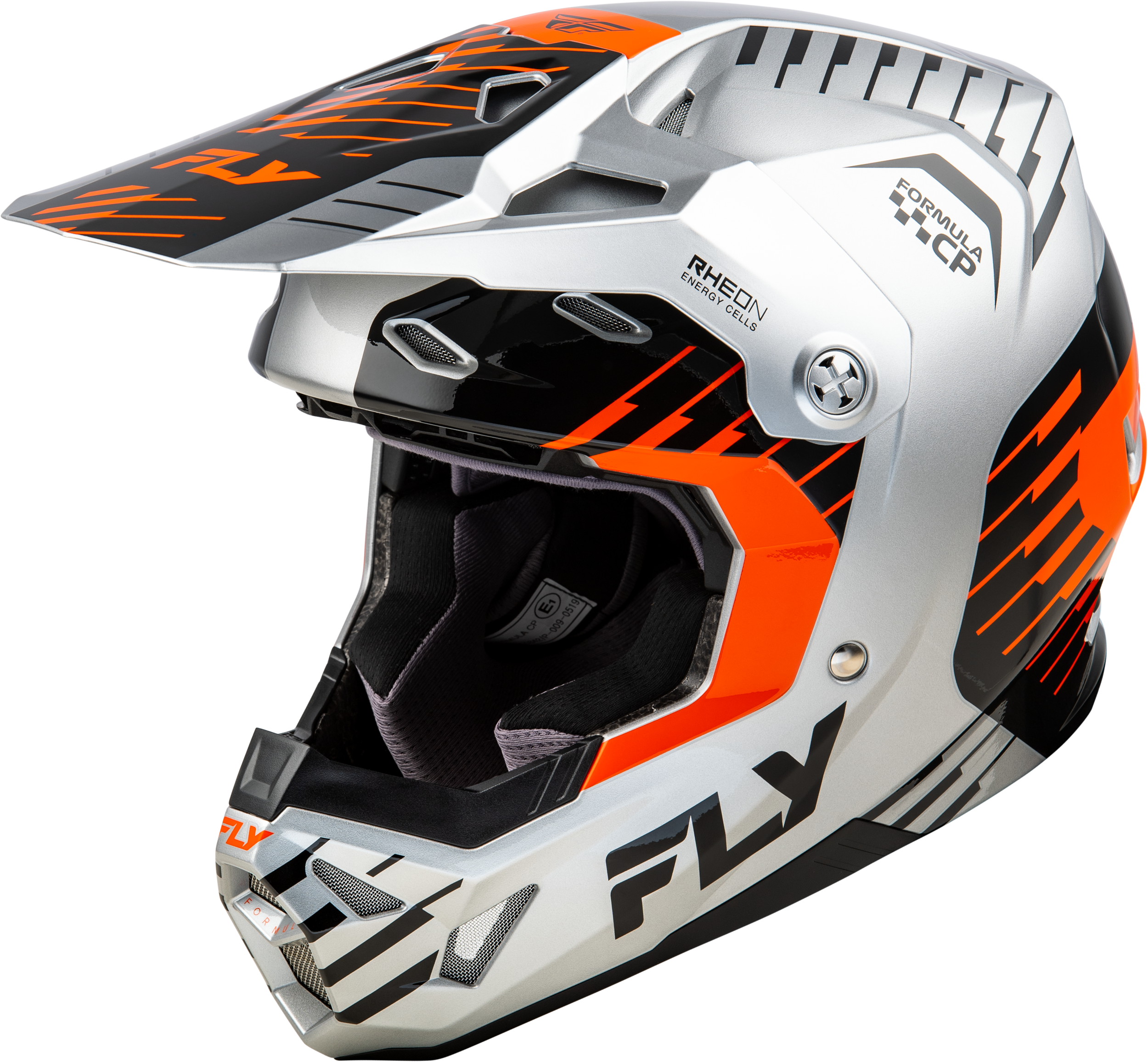 Formula Cp Slice Helmet Grey/Orange/Black 2x
