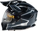 Z1R Range 2.0 Snow Helmet in gray and white, adult full face snow helmet with rotor design, size XS.