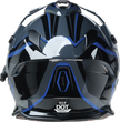 Z1R Range 2.0 Snow Helmet in black and blue, adult full face helmet with rotor design, size XS, for snow sports.