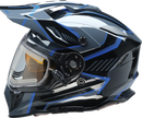 Z1R Range 2.0 Snow Helmet Rotor black and blue full face adult snow helmet, XS size, outdoor winter gear