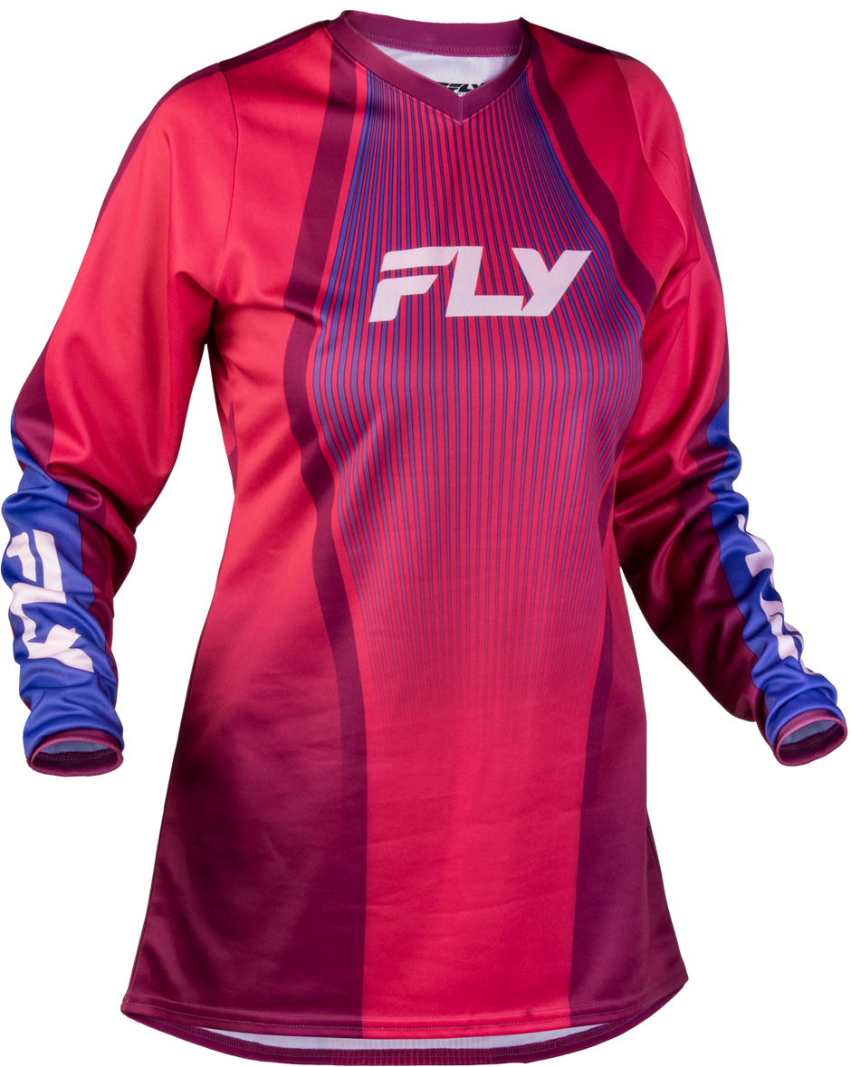 Women's F 16 Lift Jersey Pink/Purple/White Lg