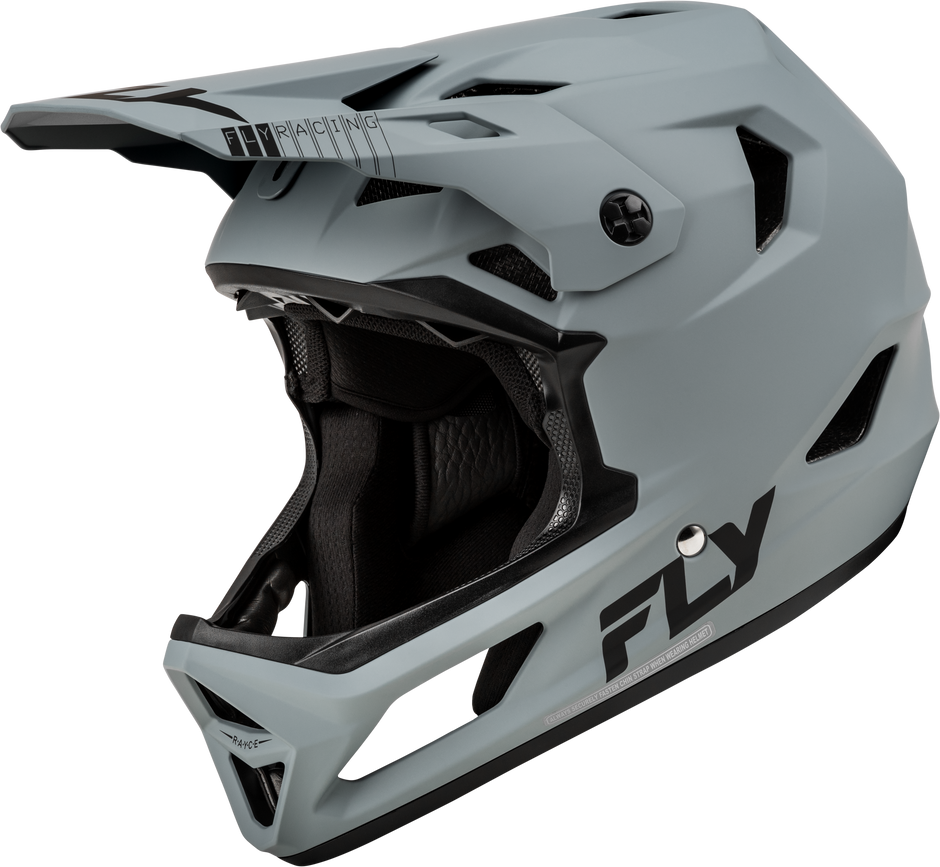 Youth Rayce Bicycle Helmet Matte Grey Ys