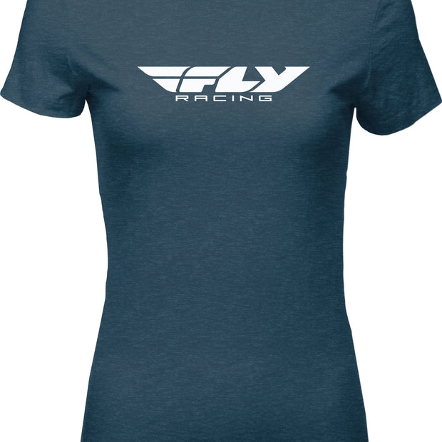 Women's Fly Corporate Tee Indigo Sm