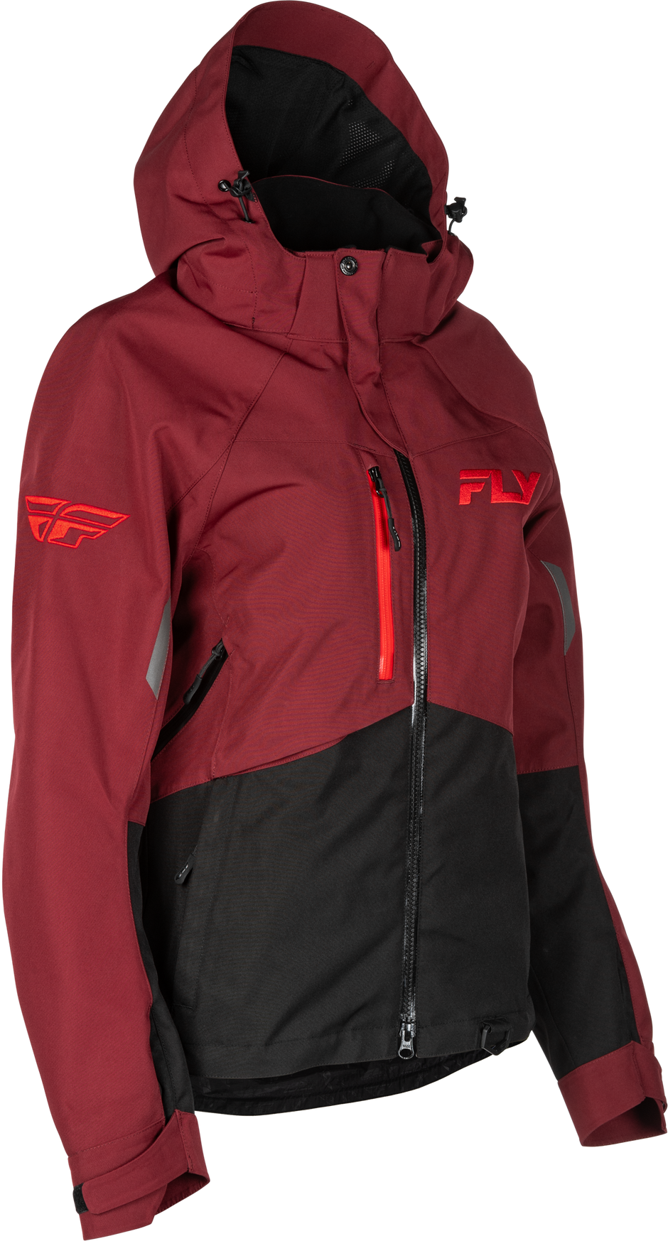 Women's Carbon Jacket Merlot/Red 2x