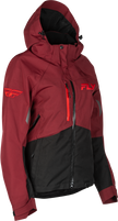 Women's Carbon Jacket Merlot/Red 2x