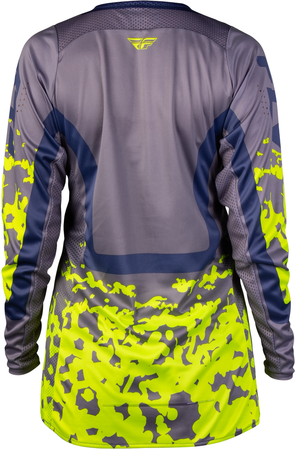 Women's Lite Flake Jersey Lavendar/Blue/Yellow Md