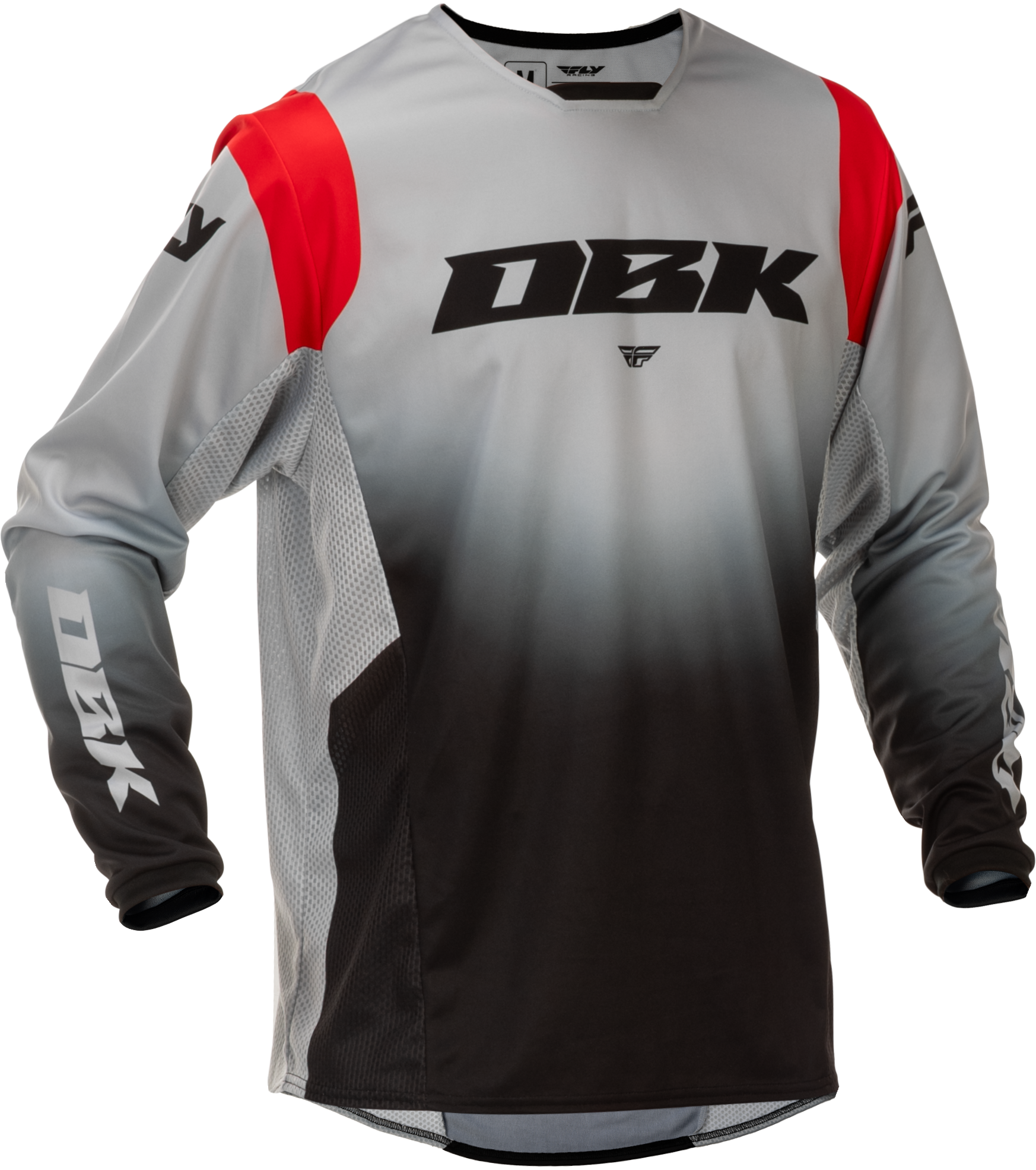 Kinetic Dbk Jersey Grey/Black/Red 2x