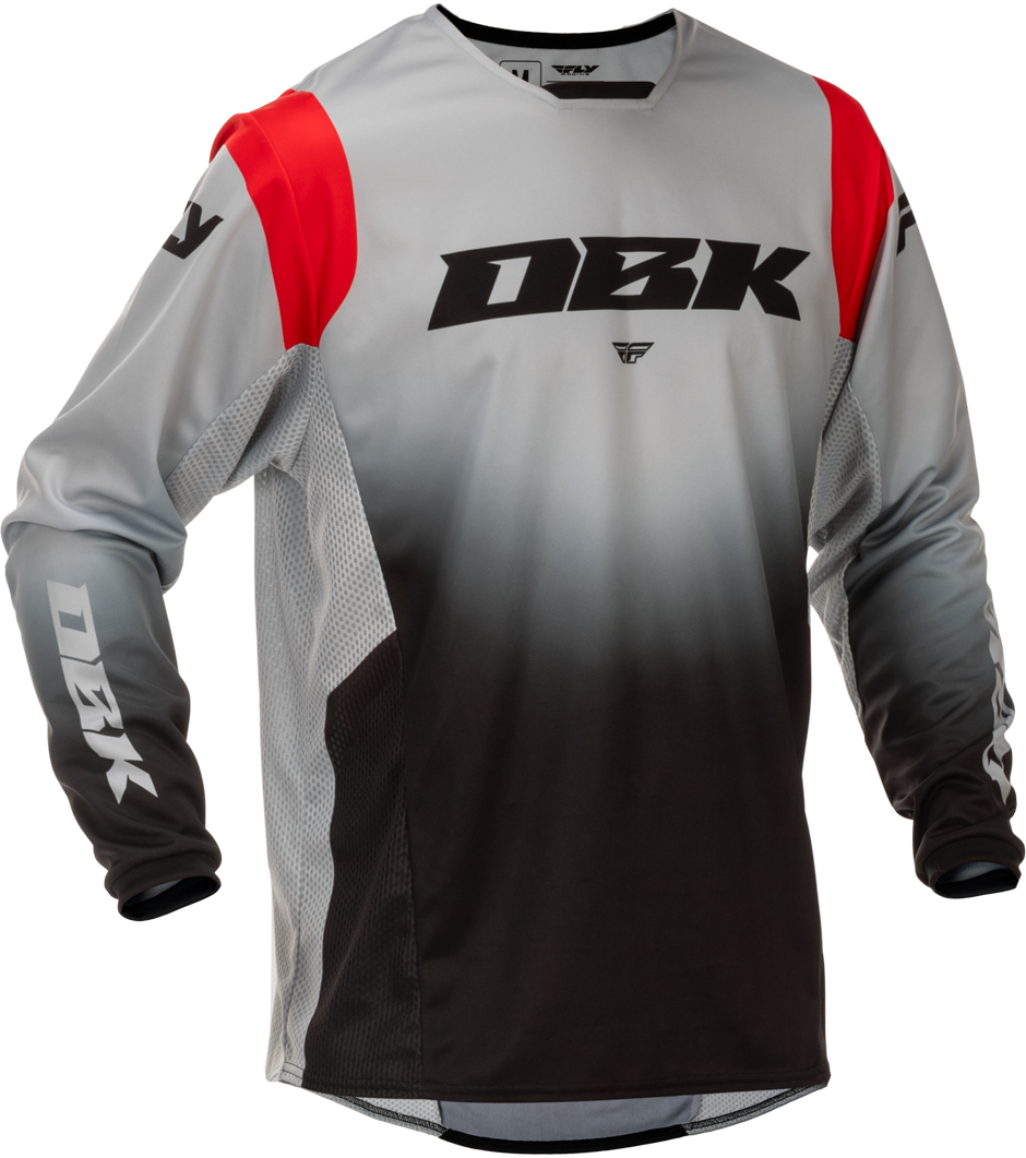 Kinetic Dbk Jersey Grey/Black/Red 2x